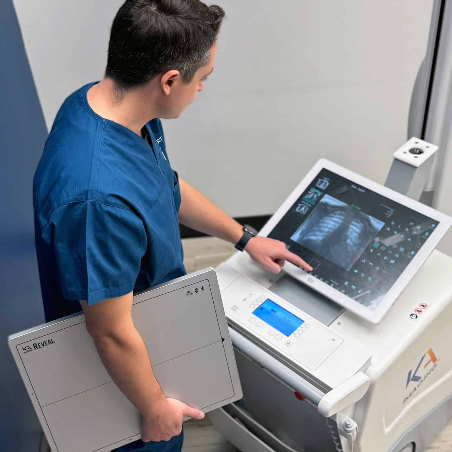 KA Imaging Reveal 35C and a Man