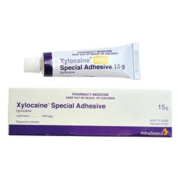Xylocaine Adhesive Ointment - 10% - 15g Tube - Single
