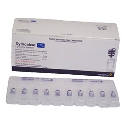 Xylocaine Injection - 1% - 2ml Polyamp Duofit - Pack of 50