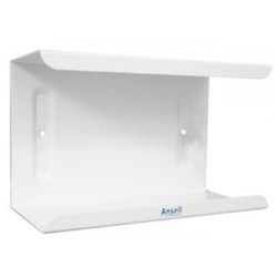Ansell Metal Glove Dispenser - Single - White - Single