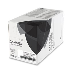 Ansell Gammex Latex Dermashield Gloves - Sterile - Powder-Free - Size 9 - Pack of 50