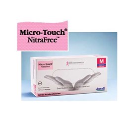 GLOVES MICRO-TOUCH NITRAFREE NON-POWDERED MED