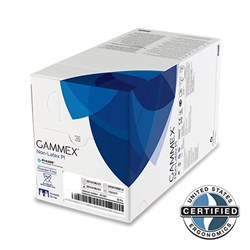 Ansell Gammex Non-Latex PI Gloves - Sterile - Powder-Free - Size 7 - Pack of 50