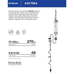 I/LINK MEMBRANE BURETTE 6201 L/L 48