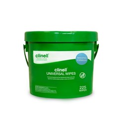 Clinell Universal Disinfection Wipes - Bucket - TGA Class IIB - Pack of 225