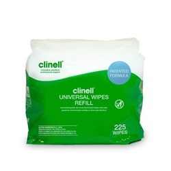 Clinell Refill Universal Wipes - Disinfecting - TGA Class IIB - Pack of 225