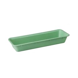 Autoplas Injection Tray - Disposable - Green - 200x75x30mm - Single