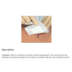 Cutiplast Dressing - Sterile - 7.2cm x 5cm - Pack of 100