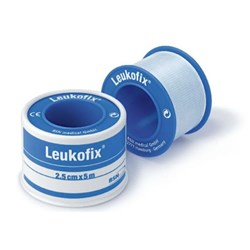 Leukofix Tape - 2.5cm x 5m Roll - Single