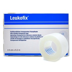 Leukofix Hospital Waterproof Tape - 2.5cm x 9.2m - Pack of 12