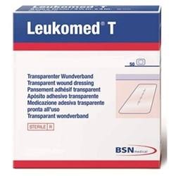 LEUKOMED TRANSPARENT DRESSING 5CM X 7.2CM 50