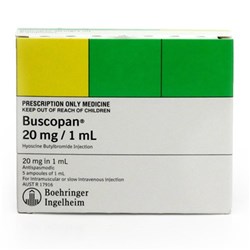 Buscopan Ampoule - 20mg x 1ml - Pack of 5