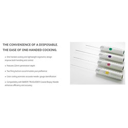 MAX CORE DISP BIOPSY GUN 18G X 25CM 5