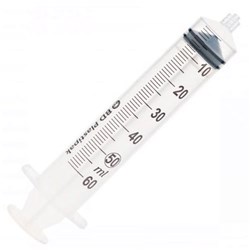 BD Syringe - Luer Lock - 50/60ml - Pack of 60
