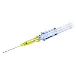 BD Insyte IV Catheter - 24G x 0.75" - Yellow - Pack of 50