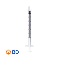 BD Syringe - Slip Tip - 1ml - Pack of 100