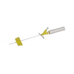 BD Saf-T-Intima IV Catheter - 24G x 0.75" - Yellow - Single