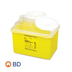 BD Sharps Collector - Nestable - Fluted - 13L - Suits BD5702/BD305485 - Single