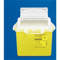 BD Sharps Collector - Counter Balanced - Yellow - 7.6L - Single