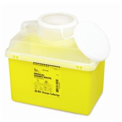 BD Sharps Collector - Nestable - Open Top - 13L - Suits BD5702/BD305485 - Single