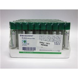 BD Vacutainer Blood Collection Tubes - 10ml - Pack of 100