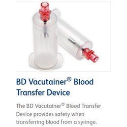 BD Vacutainer Blood Transfer Device - Pack of 198