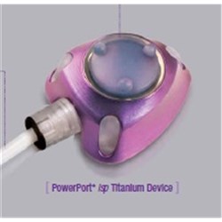 PowerPort ISP Portacath - Titanium - 8FR - Groshong - Single