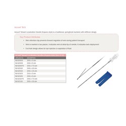 Breast Localisation Needle - 20G x 7.5cm - Pack of 10