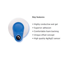 Ambu BlueSensor SP Electrodes - Stress Testing - SP-00-S - Pack of 50