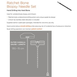 Osteo-Site Ratchet - Bone Access, Sampling and Infusion - Single
