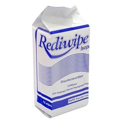 Cello Rediwipes Isopropyl Refills - 100 Sheets - Single
