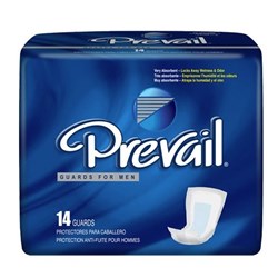 Prevail Male Incontinence Guard - 575ml - Pack of 126