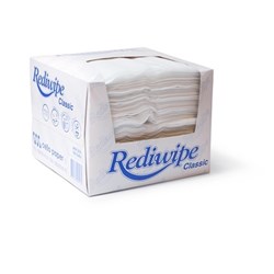 Cello Low Lint Rediwipes - 32 x 33cm - 100 Wipes - Pack of 8