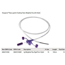 FEEDING TUBE ENFIT 5G WEIGHTED RIGID PORT 10F 109CM