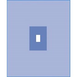 Reinforced Fenestration Drape - 102 x 157cm - 10 x 15cm - Pack of 20