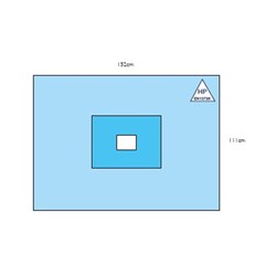 DRAPE UNIVERSAL 111 X 152CM LATEX FREE 32