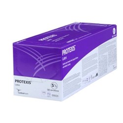 Cardinal Protexis Latex Sterile Gloves - Powder-Free - Size 7 - Pack of 50