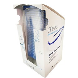 Pre-Assembled Disposable Eye Shield Glasses - Pack of 20