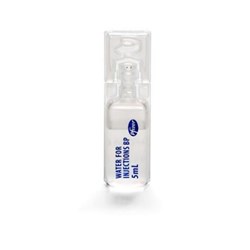 Water for Injection - Sterile - 5ml - Ampoule - Pack of 50