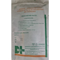 Sterile Procedure Pack - Pack of 50