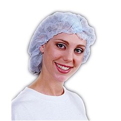 Bouffant Cap - White - Pack of250