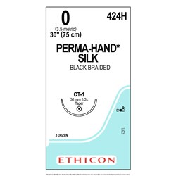 Ethibond Excel Sutures - 0 - CT-1 - 75cm - Pack of 36