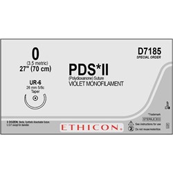 Ethicon PDS II Sutures - Violet - 70cm - Pack of 36