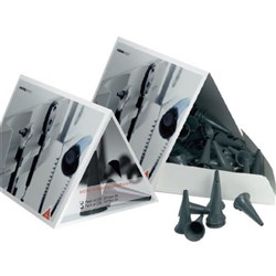 EAR TIPS HEINE DISP ADULT 4.0MM GREY 250