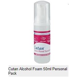 Cutan Alcohol Foam - 50ml Bottle - Single