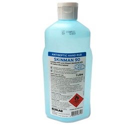 Skinman 90 Surgical Rub - Alcohol-Based - 1L Bottle - Single