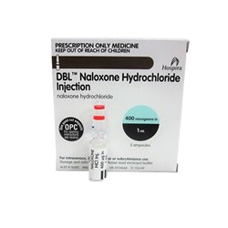 Naloxone Hydrochloride Injection - 0.4mg - 1ml - Pack of 5