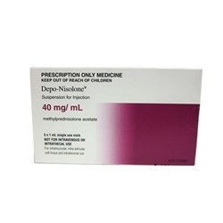 Depo-Nisolone Injection - 40mg - 1ml - Pack of 5