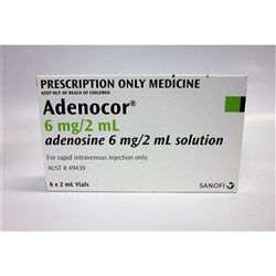 Adenocor Vial - 6mg - 2ml Vial - Pack of 6