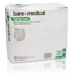 Pull-Up Underwear - Extra Large - 110-150cm - 2000ml Absorbency - Pack of 10